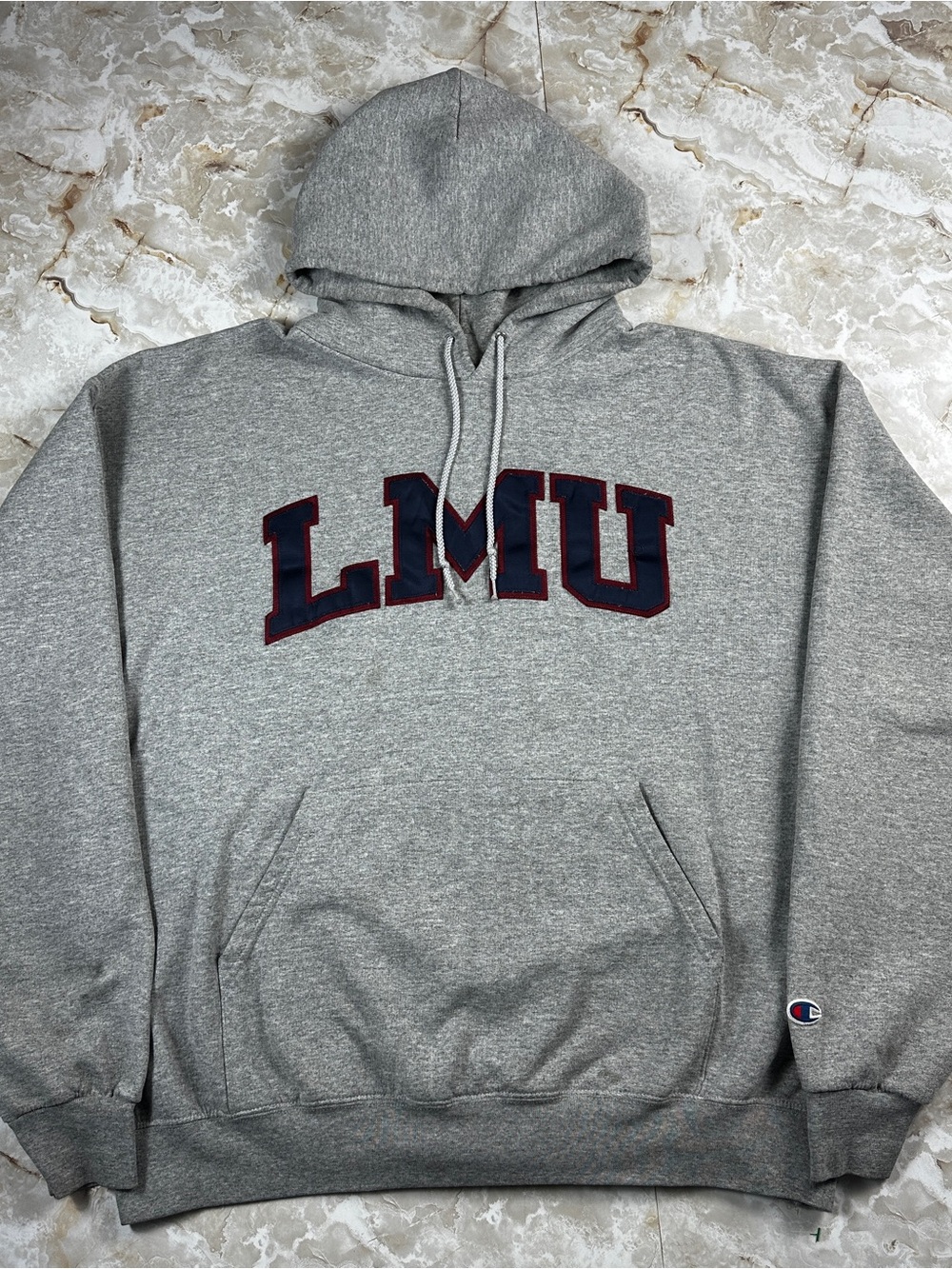 Champion LMU Loyola Marymount University Sweatshirt Mens Size XL Grey Hoodie